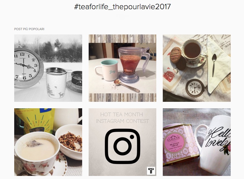 Postate le vostre foto con il tè e partecipate all'Instagram Hot Tea Month Photo Contest del Tea Association of Canada