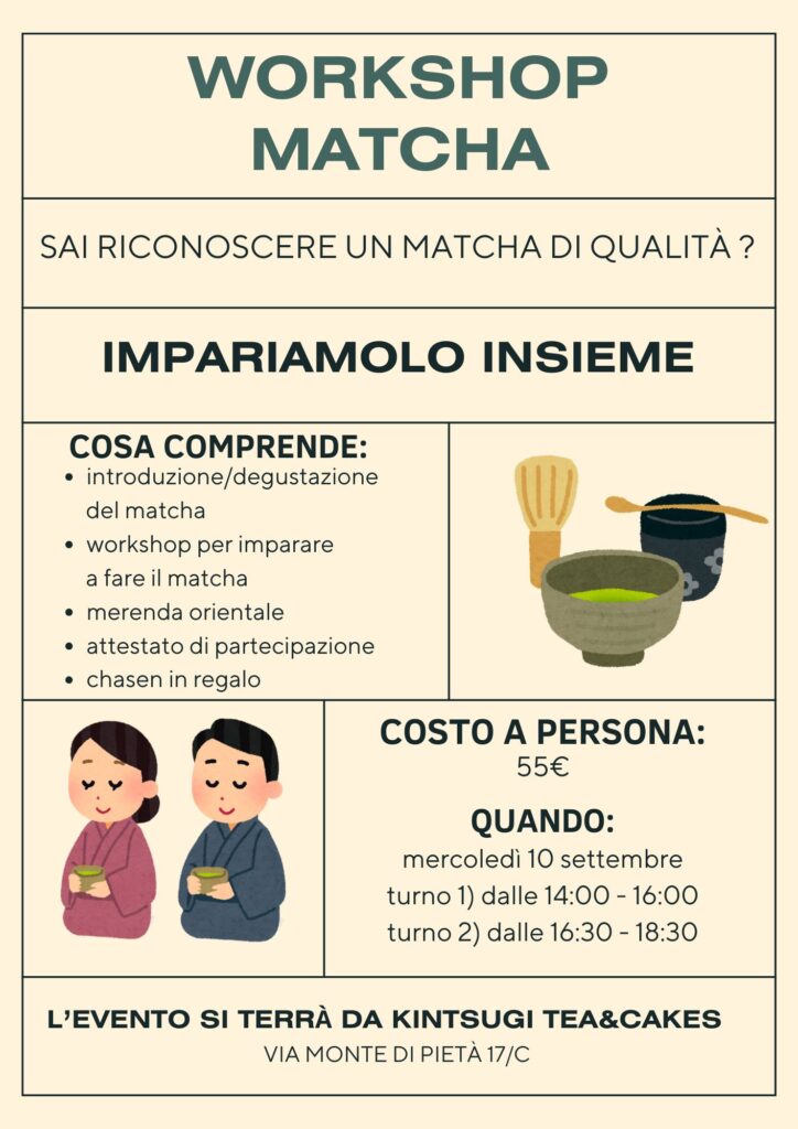 workshop matcha